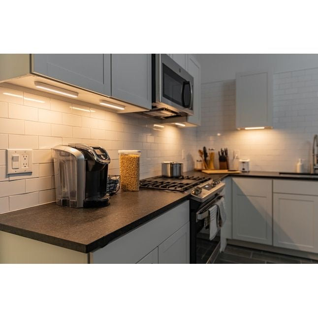 Rechargeable 3-Color LED Under Cabinet Light Bar | Wireless Motion Sensor Cabinet & Wardrobe Light