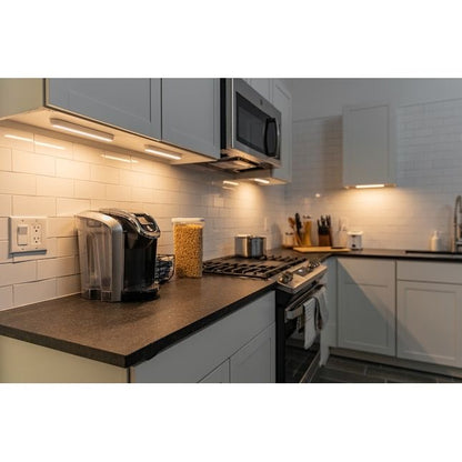 Rechargeable 3-Color LED Under Cabinet Light Bar | Wireless Motion Sensor Cabinet & Wardrobe Light